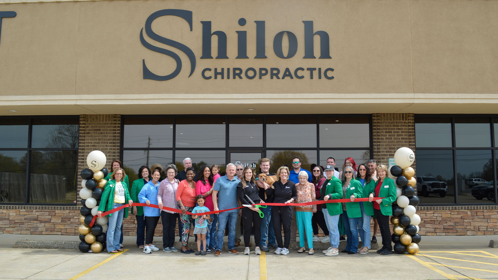 Shiloh Cuts a Ribbon!