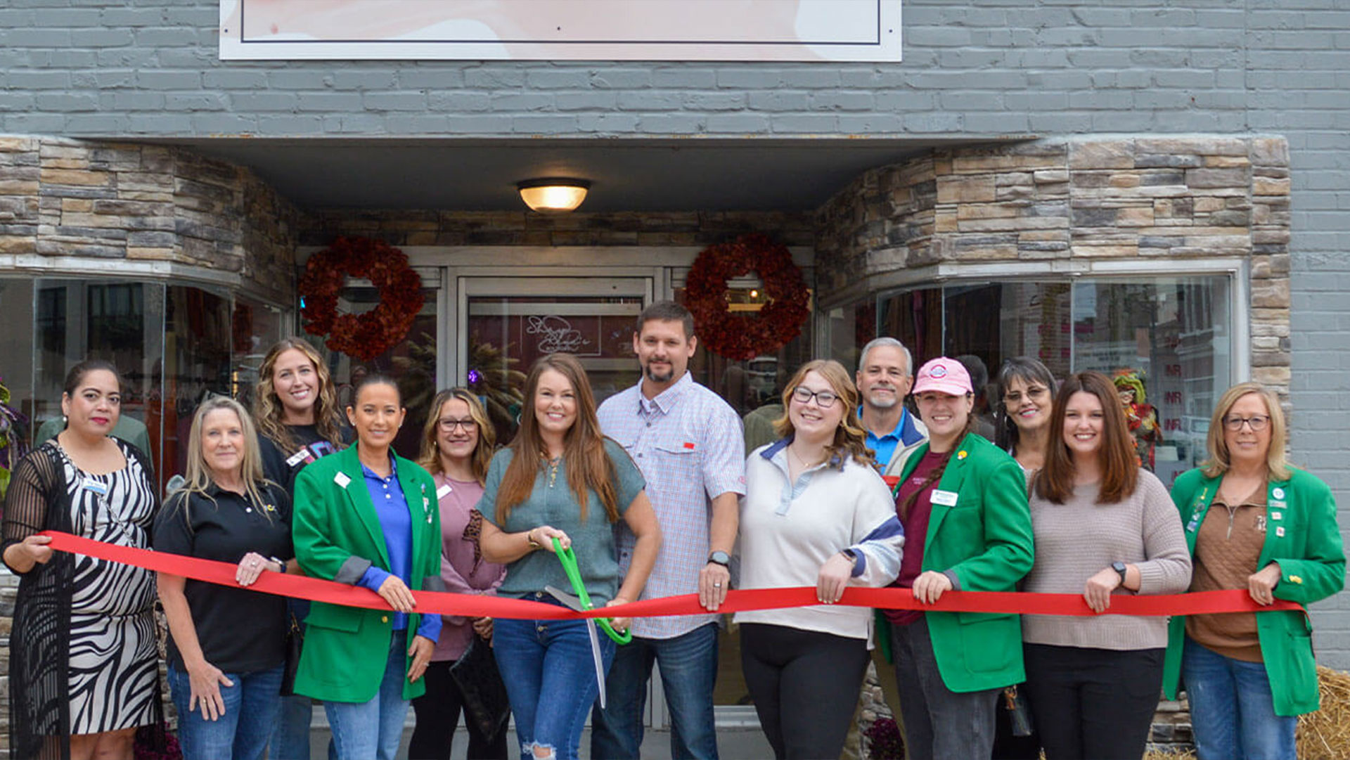 Ribbon cutting ceremony at Shay Rene's Boutique's new location!