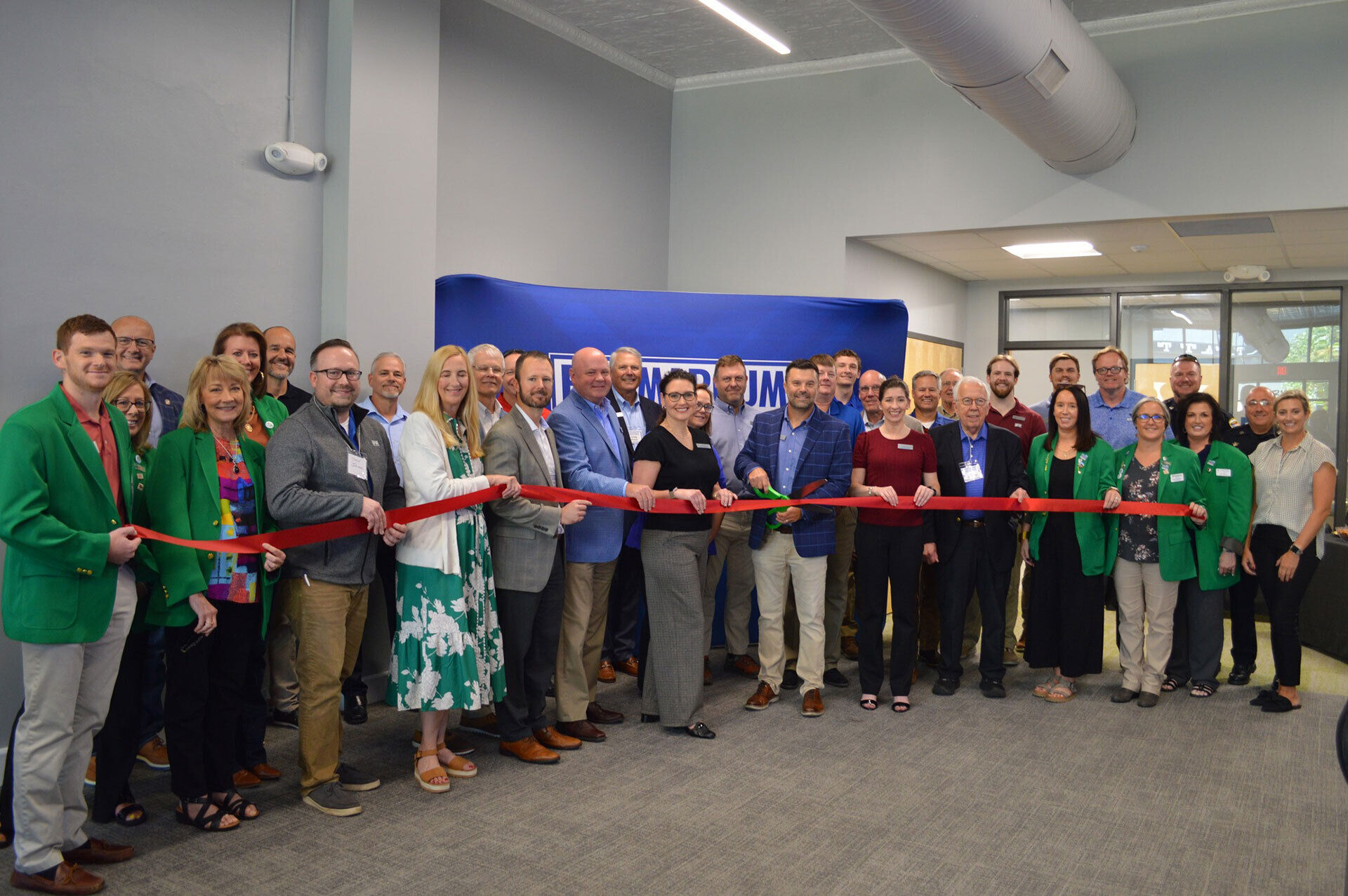 Bacon Farmer Workman Engineering & Testing, Inc. cut the ribbon on Wednesday!