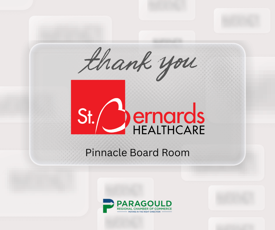 St. Bernards Chamber Building Sponsor. Pinnacle Board Room.