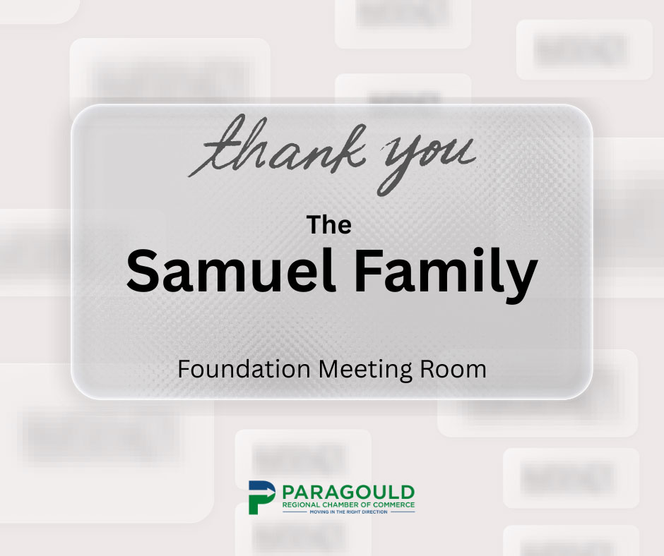Thank You, Samuel Family!