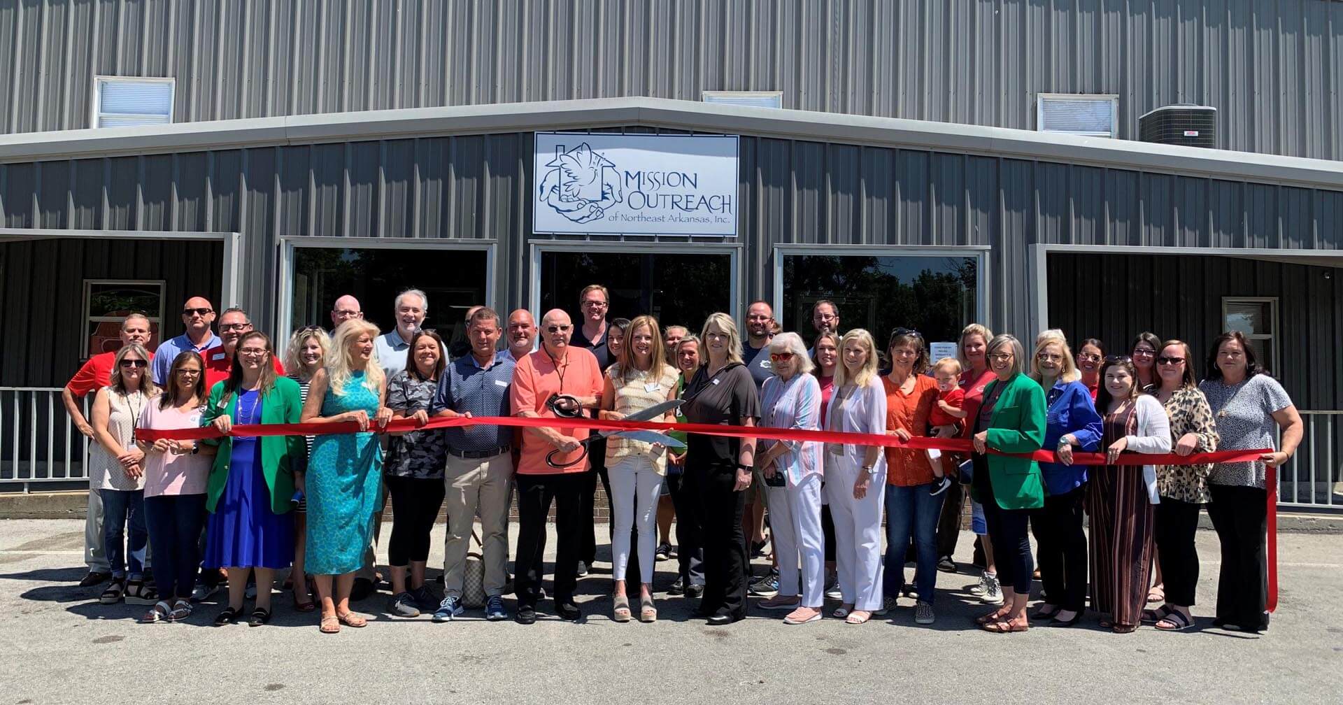 Mission Outreach Ribbon Cutting ribbon cutting