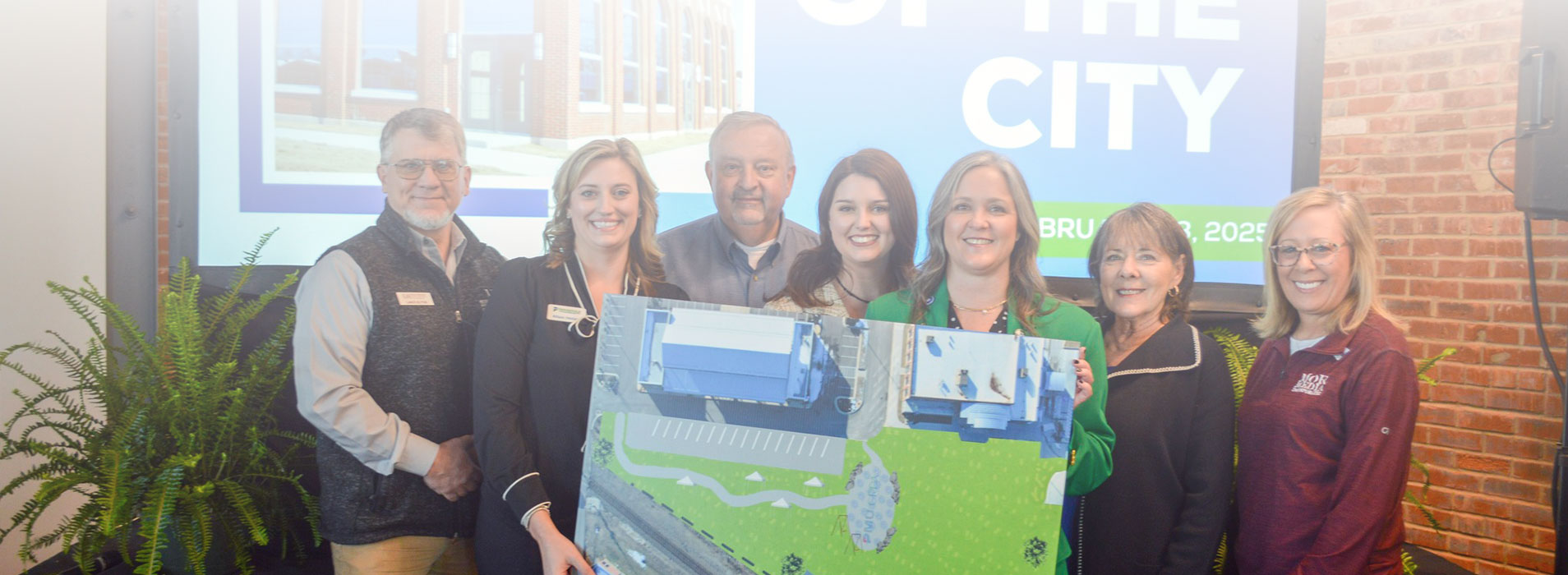 Members at the State of the City banquet