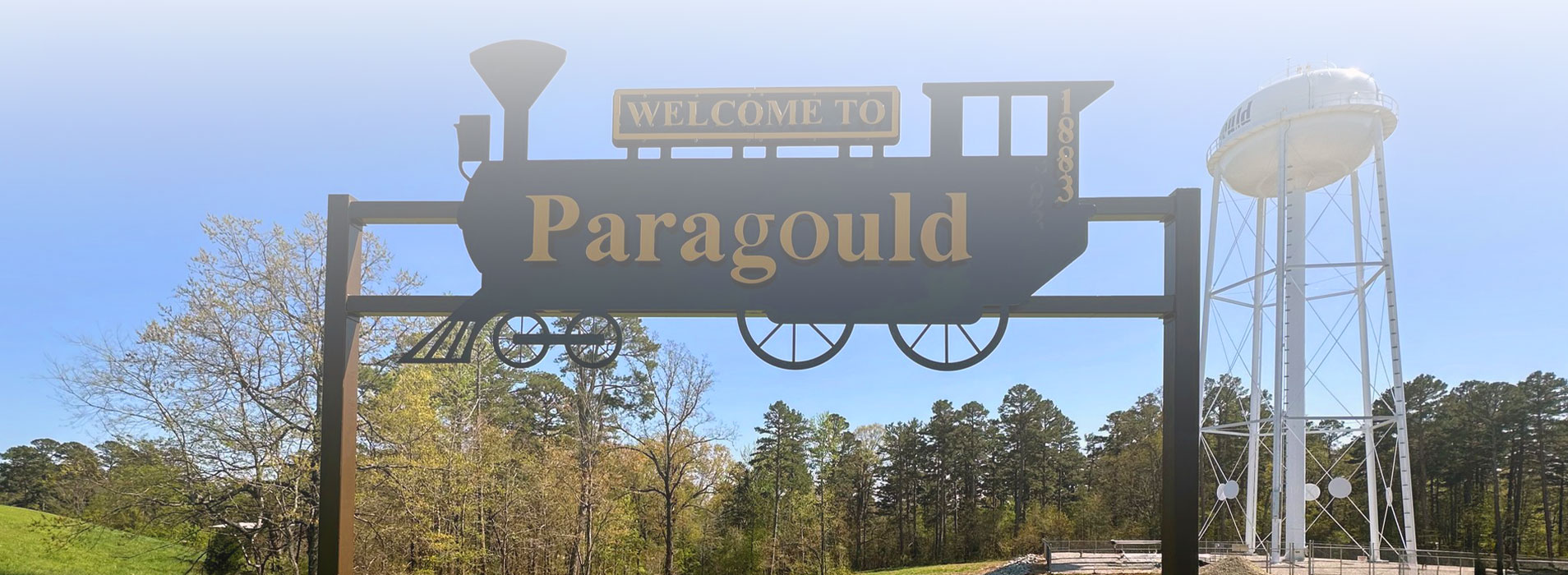Paragould Mayor Josh Agee at the opening of the Paragould City Hall Building